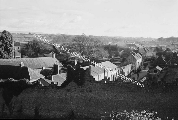 BIRR CASTLE TOWN FROM BEDROOM